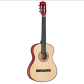 Imagem da oferta Violão Musical Para Iniciantes Acústico Queen's Bege