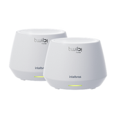 Imagem da oferta Kit Roteador Wireless Intelbras Twibi Force Ax Dual Band - 2 Unidades - 4750131