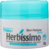 Imagem da oferta Herbissimo Desodorante em Creme Antiperspirante Neutro 55 Gramas
