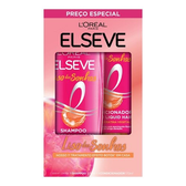 Imagem da oferta Kit L'Oréal Paris Elseve Liso dos Sonhos Shampoo 375ml + Condicionador 170ml