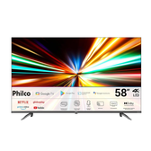 Imagem da oferta Smart TV 58" Philco LED 4K Google TV HDR10 P58KGA