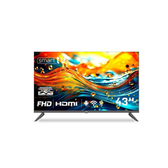 Imagem da oferta Smart TV HQ 43" Full HD tela sem bordas Sistema Android Design Slim HQS43NKHM