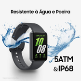 Imagem da oferta Samsung Smartwatch Galaxy Fit3 Grafite