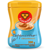 Imagem da oferta 3 Corações Cappuccino Descafeinado 200g