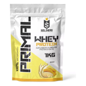 Imagem da oferta Whey Protein Primal 1kg - - Soldiers Nutrition Sabor Banana