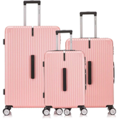 Imagem da oferta Conjunto de Malas Copenhagen 3 Peças 360° Santino BEV502J rOSA