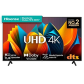 Imagem da oferta Smart TV 70 Polegadas Hisense DLED 4K 3 HDMI 2 USB Com Sleep Timer Entrada E WiFi - 70a6khsv