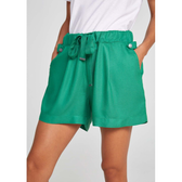Imagem da oferta Shorts Básico Feminino Cintura Média Em Viscose - Hering Store Tam P