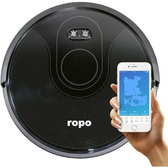 Imagem da oferta Robô Aspirador Ropo Glass 3 - Automático 3 em 1 Varre Aspira Passa Pano Bateria Recarregável Bivolt Preto - Rob