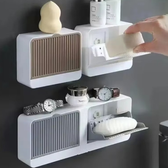 Imagem da oferta Saboneteira Com Adesivo Dupla Face Antiaderente