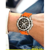 Imagem da oferta Invicta Relógio masculino Speedway 20072 mostrador analógico quartzo suíço laranja Aço i