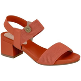 Imagem da oferta Sandália Modare Salto Grosso Baixo Calce Fácil 7187 100