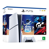 Imagem da oferta PlayStation 5 Slim 1TB 1 Controle Branco Sony com 2 Jogos