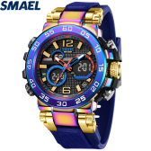 Imagem da oferta Smael marca relógios masculinos esportes relógios de pulso 50m à prova dwate