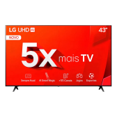 Imagem da oferta Smart Tv De 43 LG Tu801c 43tu801c0sa Com Tela Led 4k - Preto
