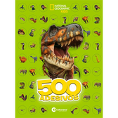 Imagem da oferta Livro para Colorir Infantil com 500 Adesivos Dinossauros - Culturama