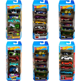 Imagem da oferta Pacote 5 Carros Sortidos Hot Wheels Mattel