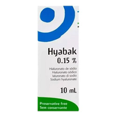Imagem da oferta 3 Unidades Colírio Lubrificante e Hidratante Hyabak 15% 10ml