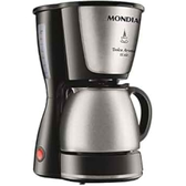 Imagem da oferta Cafeteira Elétrica Dolce Arome Mondial PretoInox 550W 110V - C-34 JI 15X