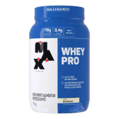 Imagem da oferta Whey Pro Baunilha Max Titanium Protein Pro Com Bcaa E Aminoácidos 1kg Sabor Baunilha