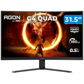 Imagem da oferta Monitor Gamer AOC Gaming 32" QHD 180Hz VA 0,5ms HDMI DisplayPort - Bivolt