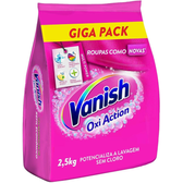 Imagem da oferta Tira Manchas Vanish em Pó Multi Power Oxi Action 2,5kg Refil Econômico para Roupas Coloridas
