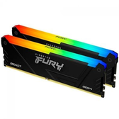 Imagem da oferta Memória RAM Kingston Fury Beast RGB 32GB (2x16GB) 3200MHz DDR4 CL16 - KF432C16BB12AK2/32