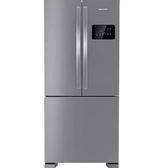 Imagem da oferta Geladeira Brastemp Frost Free Side Inverse 3 Portas 554 Litros Inox - BRO85AK