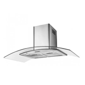 Imagem da oferta Coifa de Parede Fischer Talent 90cm 6 Bocas Vidro Curva - Inox - 110 Volts