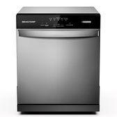 Imagem da oferta Lava Louças Brastemp Cinza Metálico com 08 Serviços e 05 Programas de Lavagem - BLF08B
