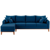 Imagem da oferta Sofá 4 Lugares Beny com Chaise Esquerdo Linho