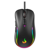 Imagem da oferta Mouse Gamer Rise Mode G2 Black RGB 6400 DPI 7 Botões Preto - RM-MG-02-FB
