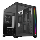Imagem da oferta Gabinete Gamer Ninja Tsume Cube Mid Tower RGB Vidro Temperado ATX Black Sem Fonte Sem fan