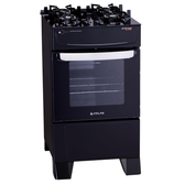 Imagem da oferta Fogão Atlas 4 Bocas preto Atenas Glass com Acendimento automático - Bivolt