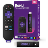 Imagem da oferta Roku Streaming Stick HD 2025 | Dispositivo de streaming para TV HDFHD com controle remoto por comando de voz compatíve