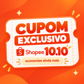 Imagem da oferta CUPOM EXCLUSIVO SHOPEE 10.10: R$20 OFF acima de R$110! Apenas 100 usos!