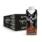 Imagem da oferta Pack YoBem Bebida Proteica Chocolate 15g de Proteínas Whey - 12 Unidades