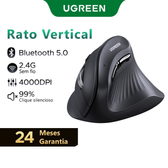 Imagem da oferta Mouse Vertical UGREEN Ergonômico 4000DPI Sem Fio Silent Click