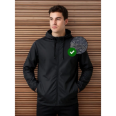 Imagem da oferta Jaqueta Corta Vento Masculina Impermeável Capuz Zíper Bolso