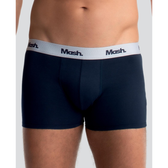 Imagem da oferta Cueca Boxer Cotton Azul Marinho - Referência em Moda íntima Masculina e Infantil |
