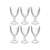 Imagem da oferta Jogo de Taças de Vidro 330ml 6 Peças Haus