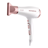 Imagem da oferta Secador De Cabelos Scn50 2000w Branco E Gold Rose Mondial 220v
