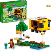 Imagem da oferta Brinquedo LEGO Minecraft Casa de Campo da Abelha  - 254 Peças - 21241