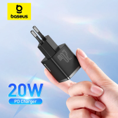 Imagem da oferta Carregador Baseus USB Portátil Tipo C 20w