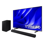 Imagem da oferta Smart Big Tv 75 Crystal Uhd 4k 2024 + Soundbar