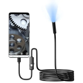 Imagem da oferta Câmera endoscópica de 7.0mm ip67 à prova d'água 6 leds ajustável usb android flexível inspeção boroscó