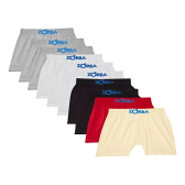 Imagem da oferta Kit 10 Cuecas Boxer Seamless Infantil Zorba