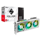 Imagem da oferta Placa de Vídeo ASRock RX 9070 Steel Legend OC AMD Radeon 16GB GDDR6 FidelityFX RDNA - 90-GA5EZZ-00UANF