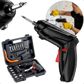 Imagem da oferta Parafusadeira Recarregável Sem Fio 4.2v Bivolt Com Carregador