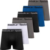 Imagem da oferta Kit 6 Cuecas Boxer Reebok Cueca Microfibra Masculina Box Sem Costura Original